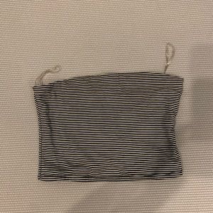 HEART & HIPS striped tube top